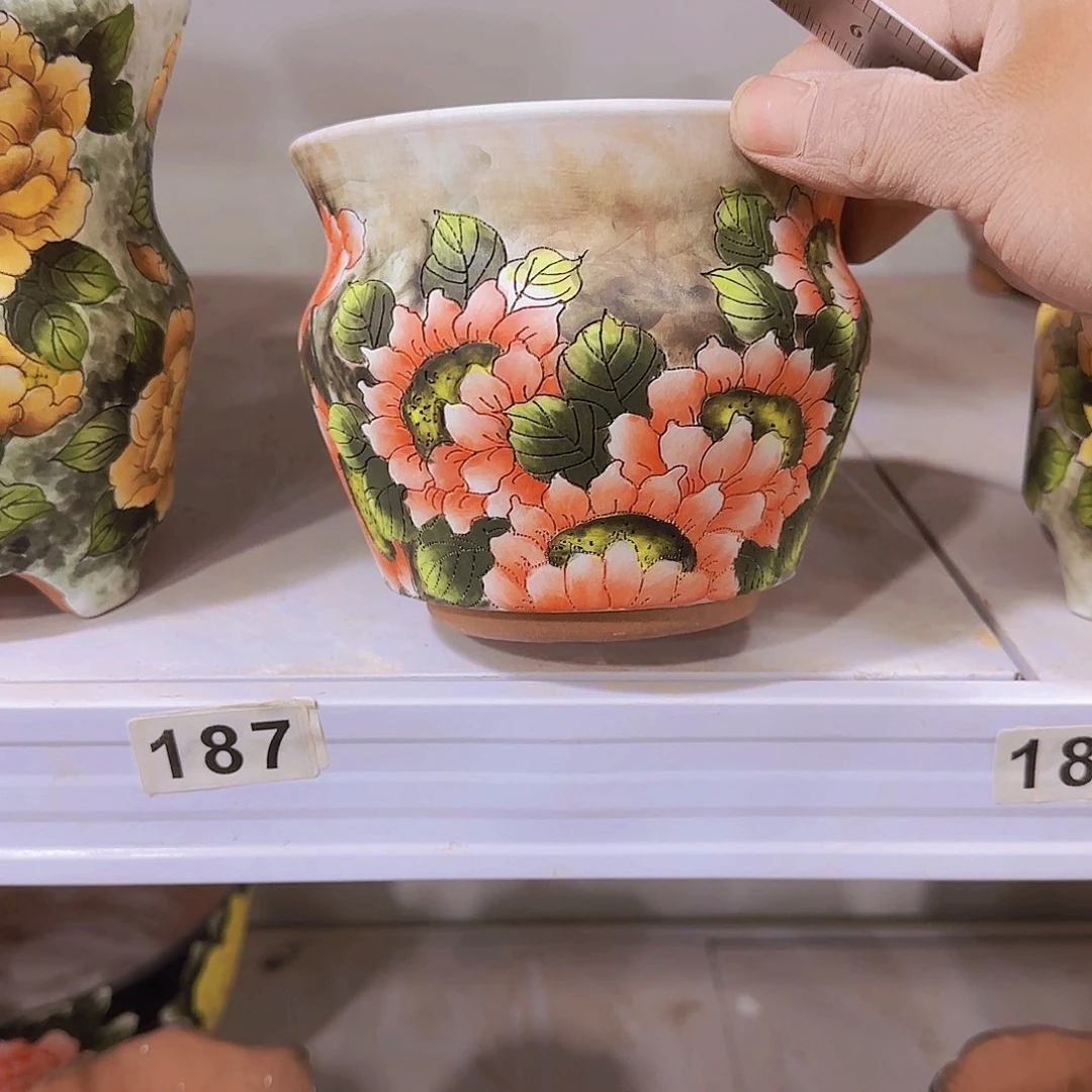 缸陶瓷花盆陶瓷花盆