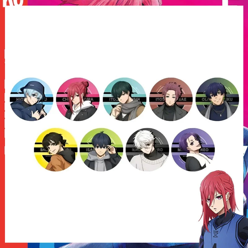 蓝色监狱- round1 联动2弹吧唧 徽章 拍立得 日谷盲盒 （默认代拆）