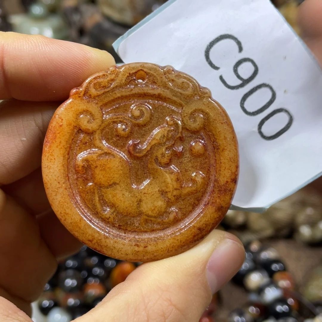 和田玉吊坠(不含链)未镶嵌