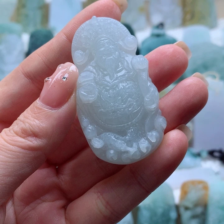 定制翡翠未镶嵌财神
