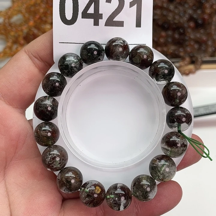 水晶手链未镶嵌绿幽灵手链卡11