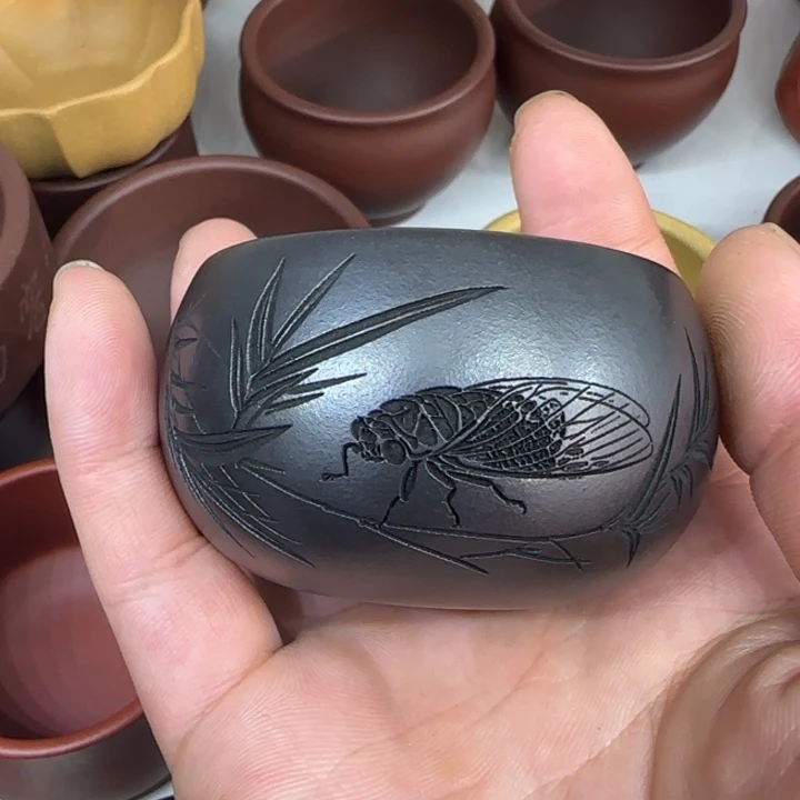 茶杯紫砂全手工制作工艺