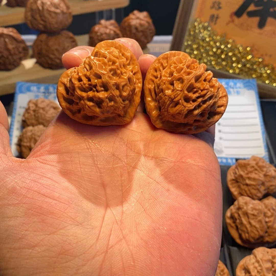 文玩核桃把件全品无修41尺宫灯
