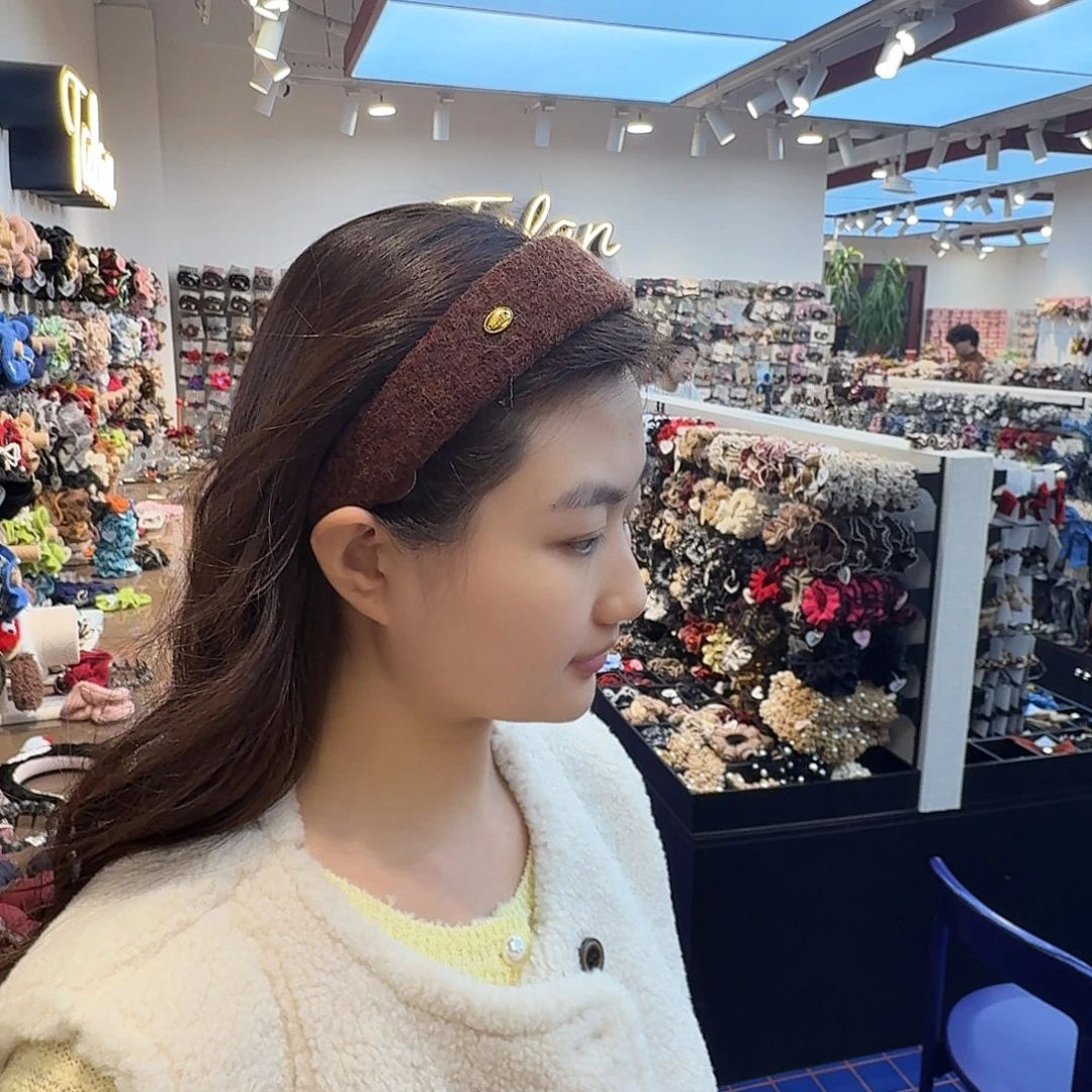 皮质非金属发箍10100