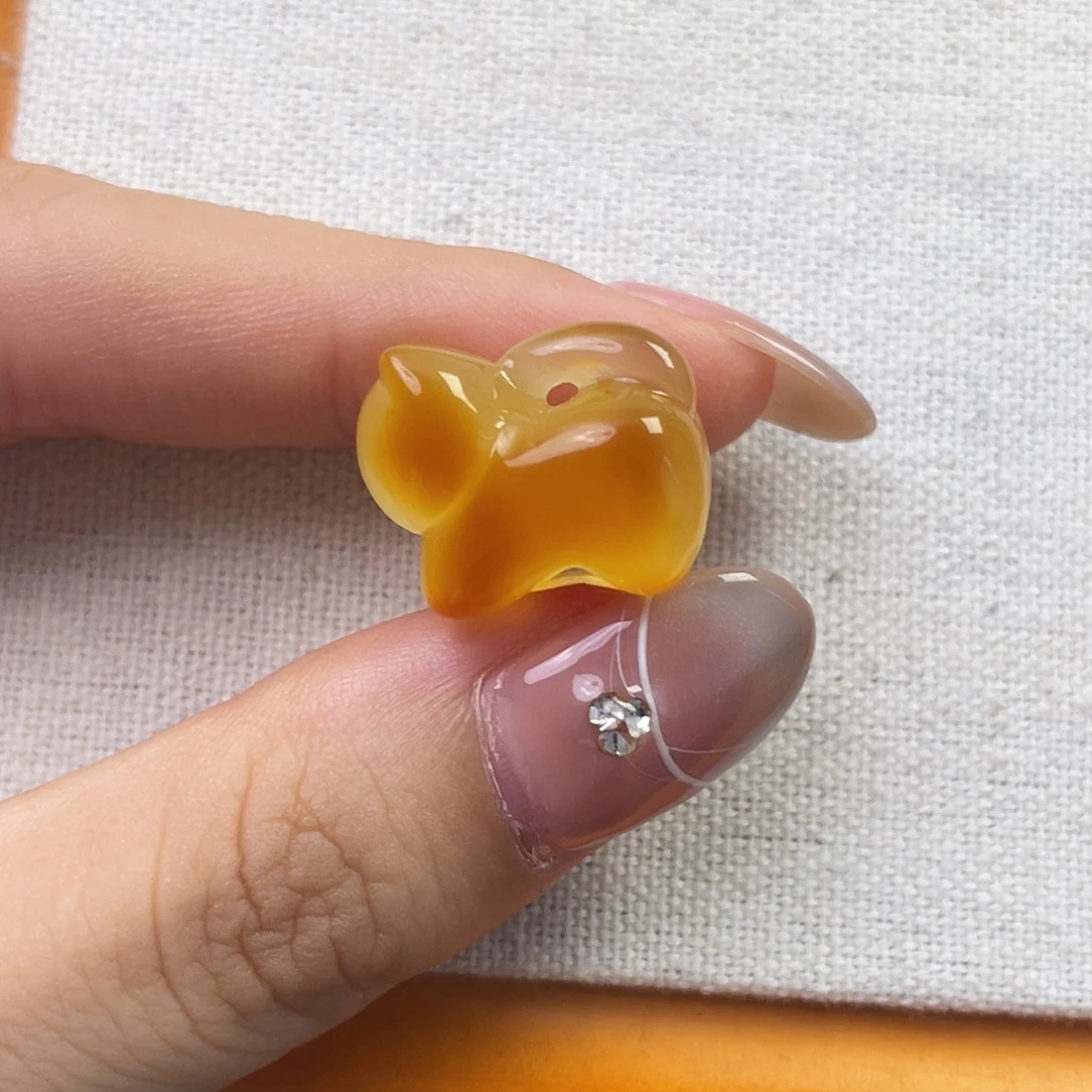 琥珀未镶嵌裸石趴趴猫
