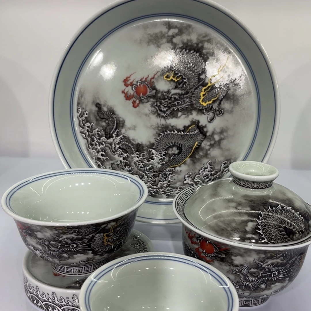 L****景德镇陶瓷五件套