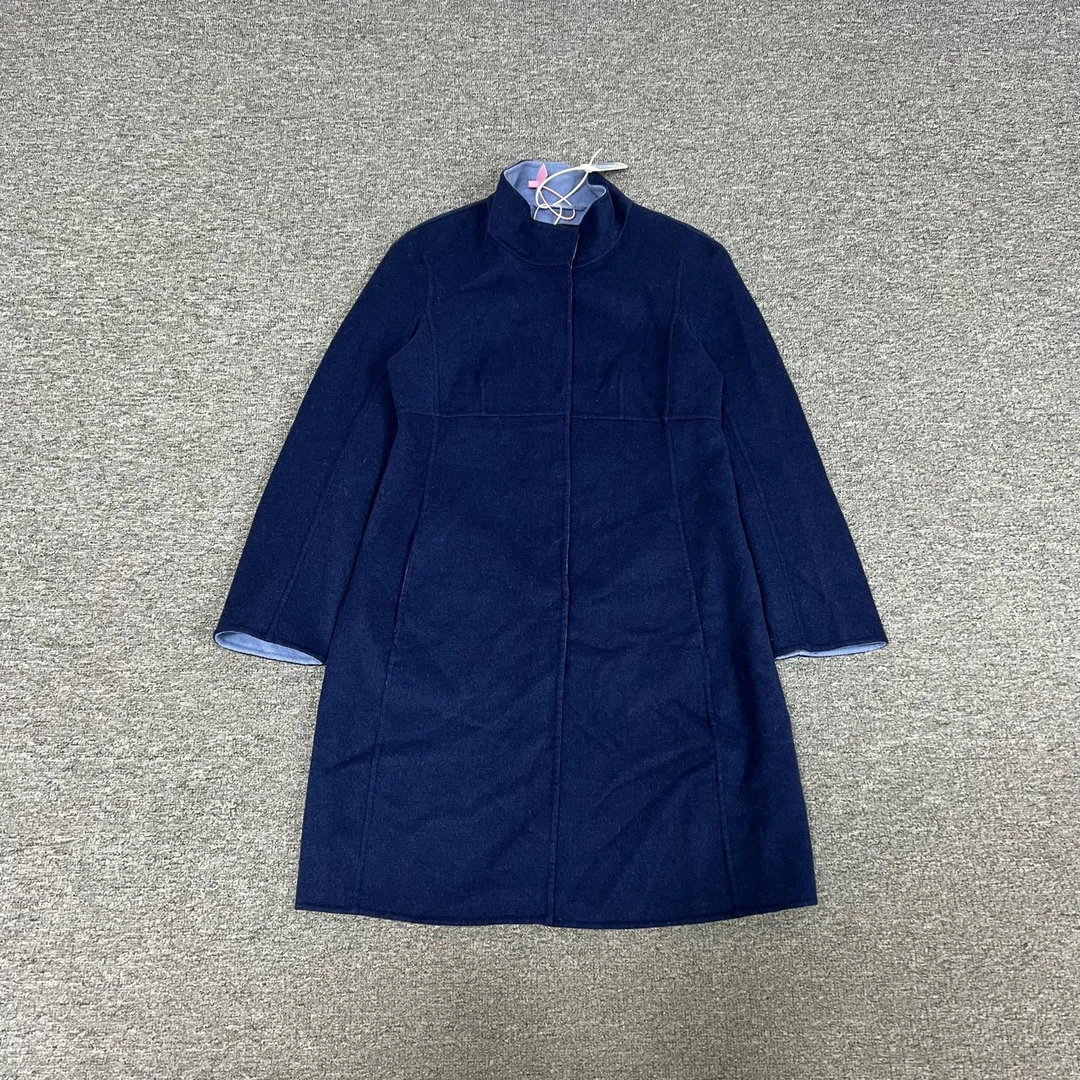 99新 AMIPARIS maxmara weekend 蓝色 大衣