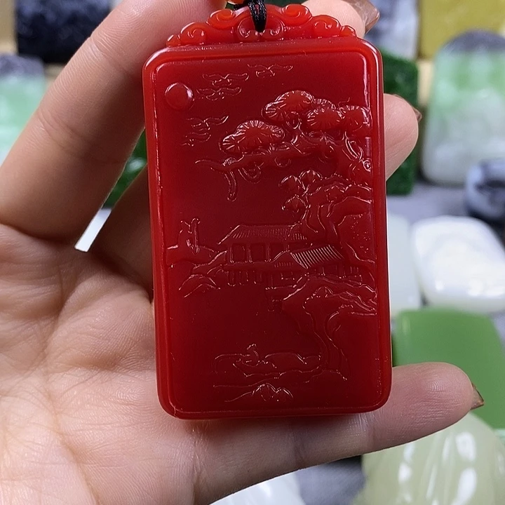 颈饰未镶嵌和田玉