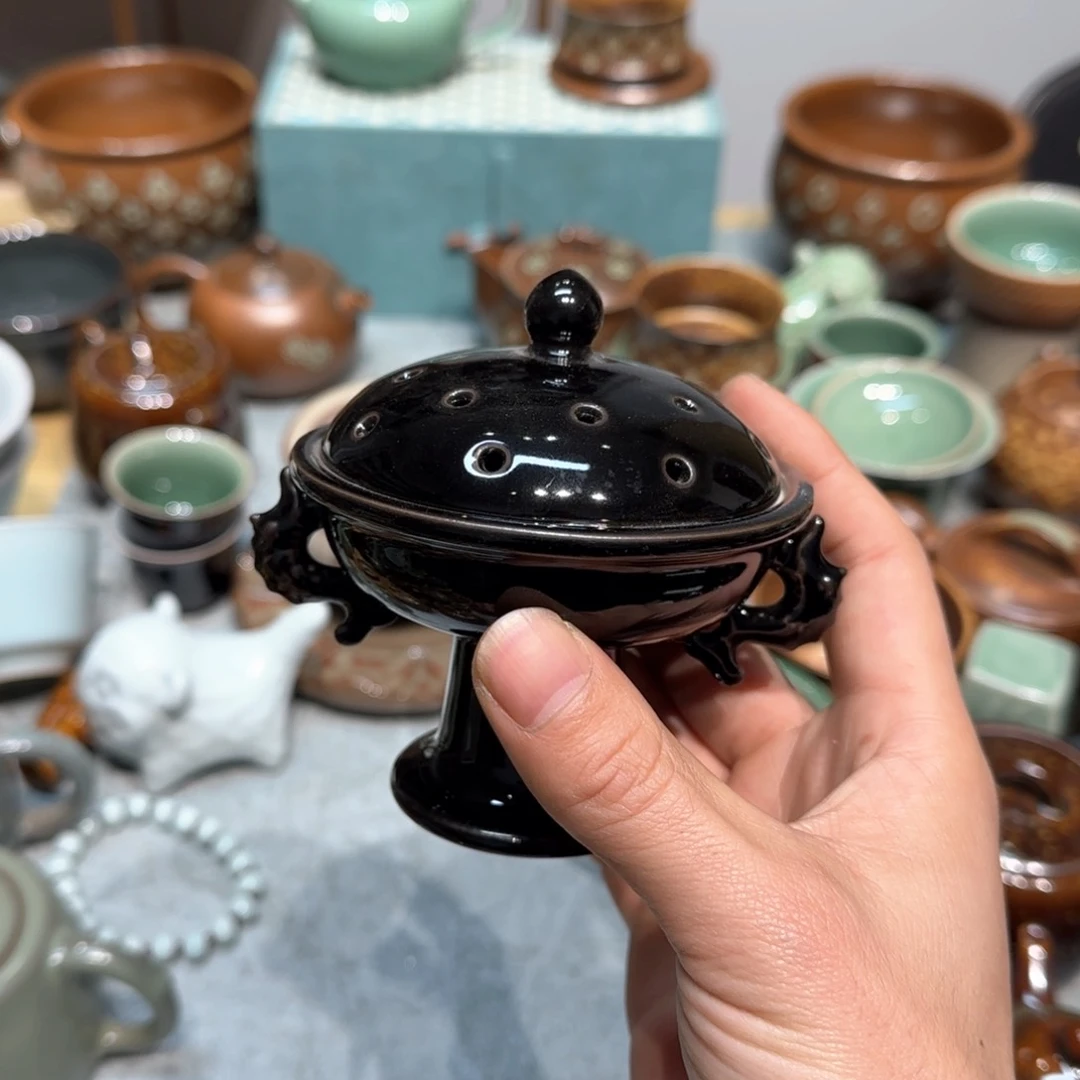 小金茶器青瓷茶具