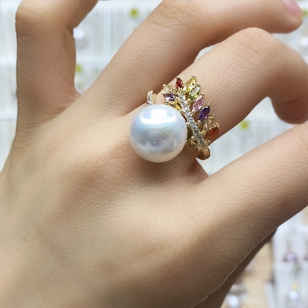 淡水珍珠颈饰合金