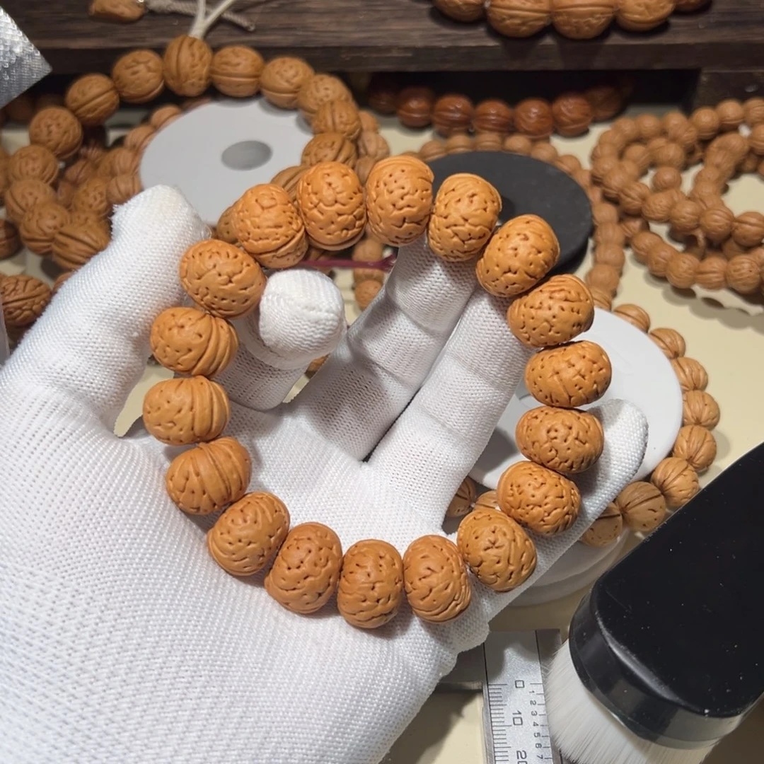 桃核吊坠光***曲桃核纽扣尺寸17.5