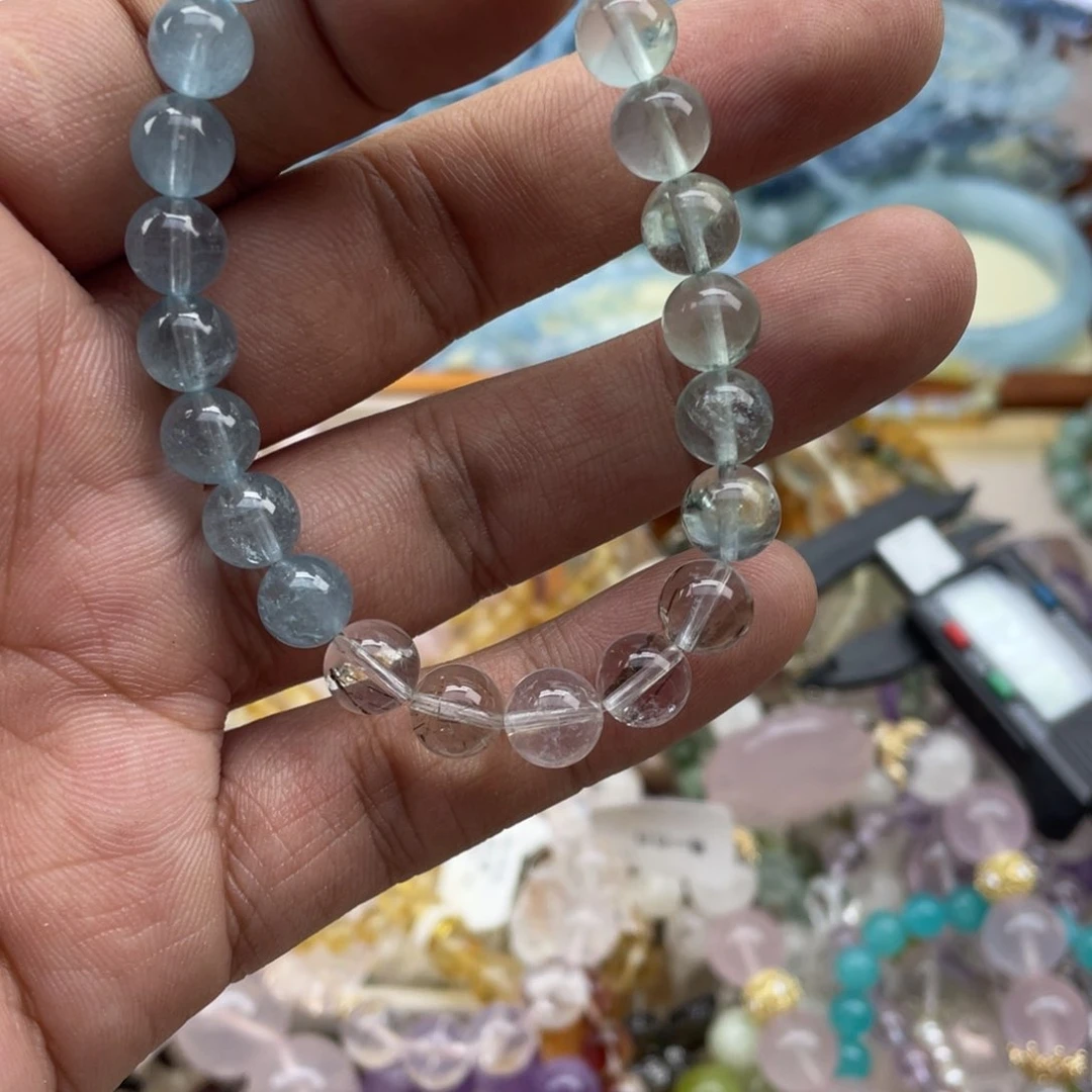 银S925镶嵌手链紫晶