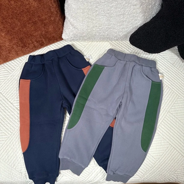 男童加绒长裤冬季新款时尚休闲宝宝外穿洋气裤子