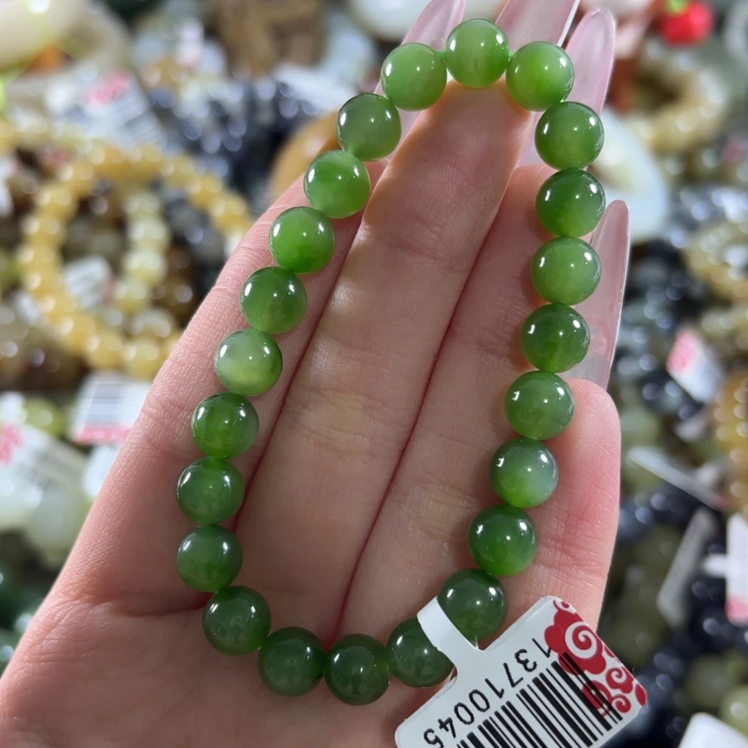 和田玉未镶嵌手链21