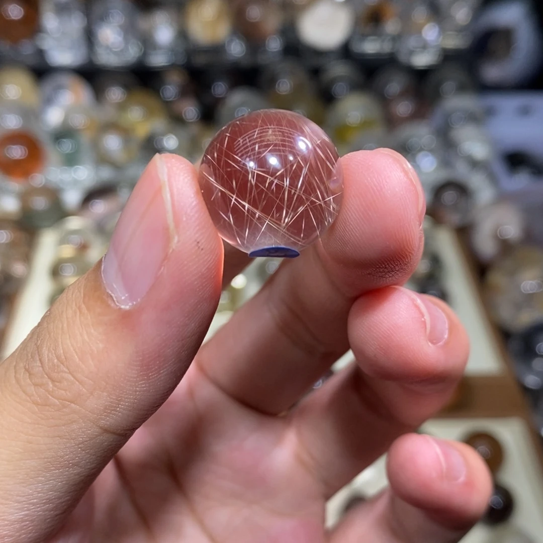 水晶珠宝半成品未镶嵌啰*17m