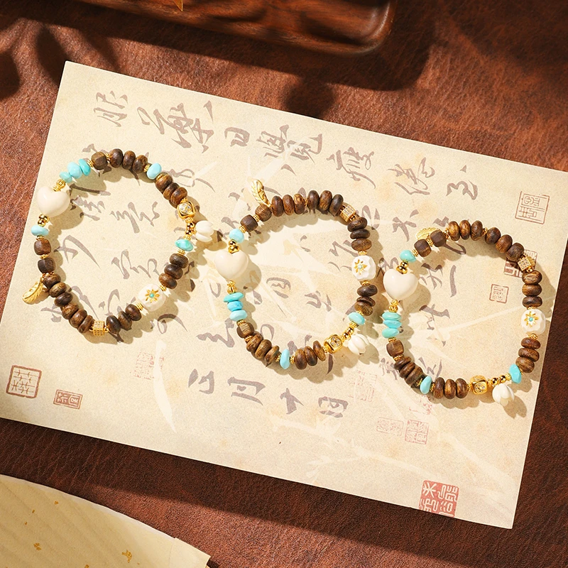 【白月光】古法银沉香DIY手串-多样性发/发一个