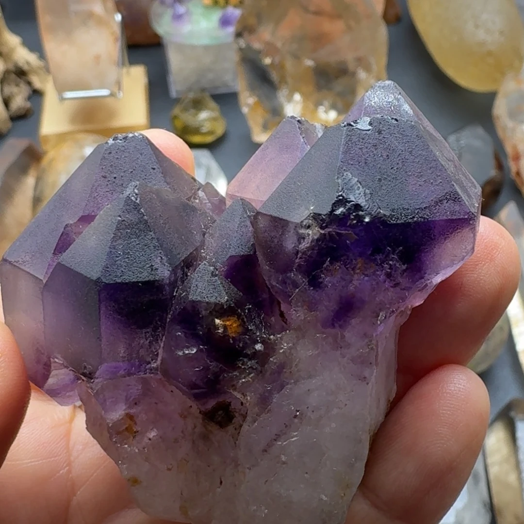 石材紫水晶簇福利