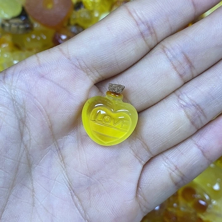 橄榄核吊坠许愿瓶79