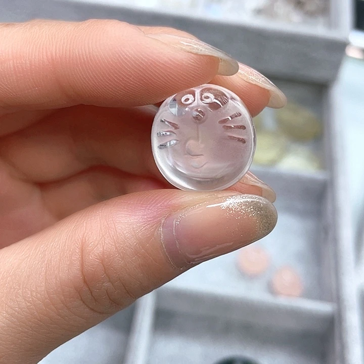 水晶珠宝半成品未镶嵌4121