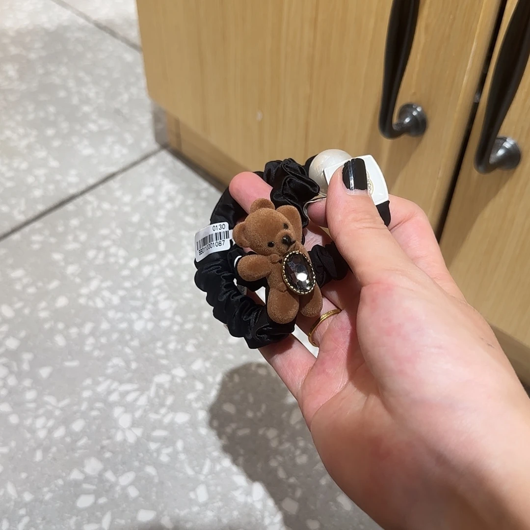 非金属小熊臭臭两个发绳