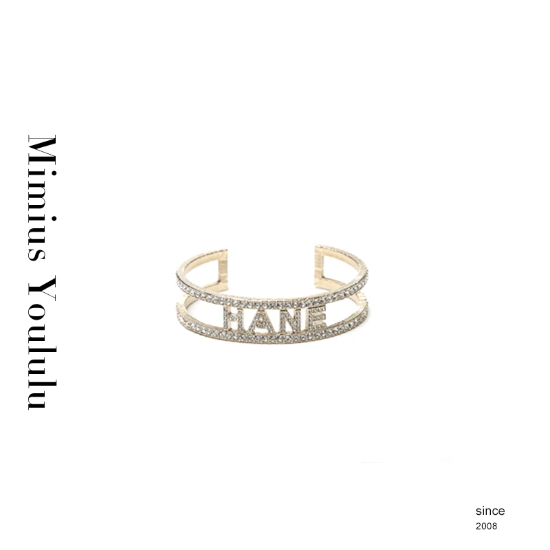 【mimius】喵喵 香奶奶24K水钻字母手卓 汉服 WF10310