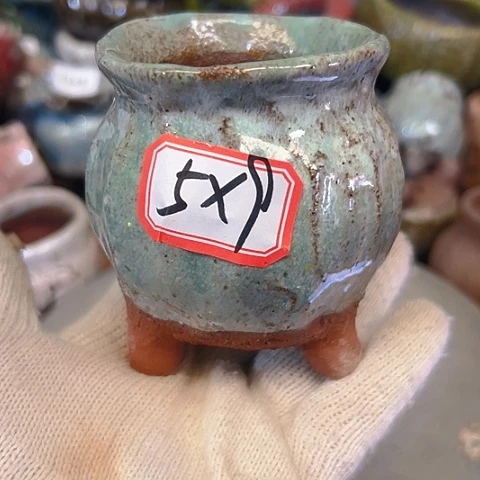 粗陶花盆手工花盆制作