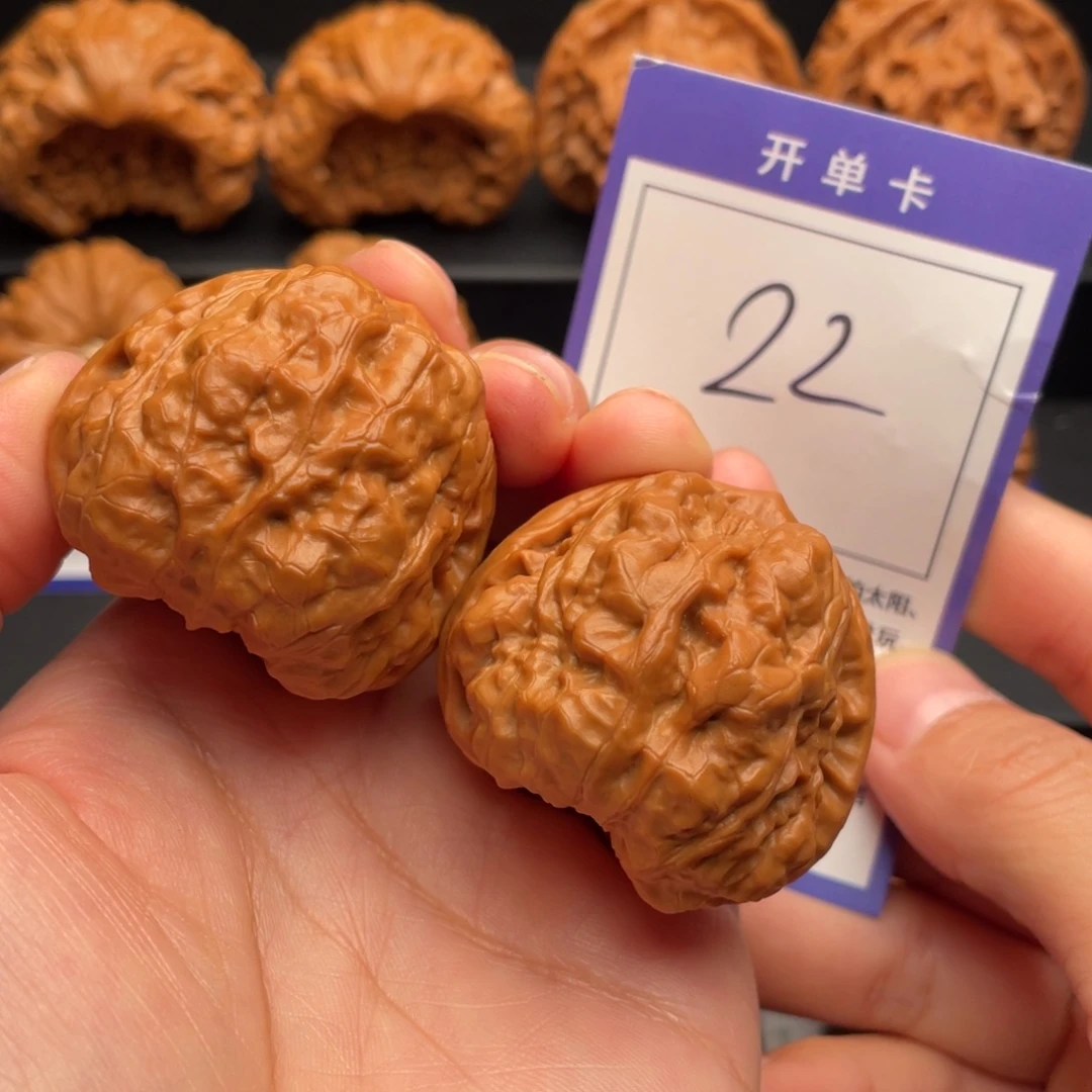 把件文玩核桃肌肉蛤蟆42尺22号