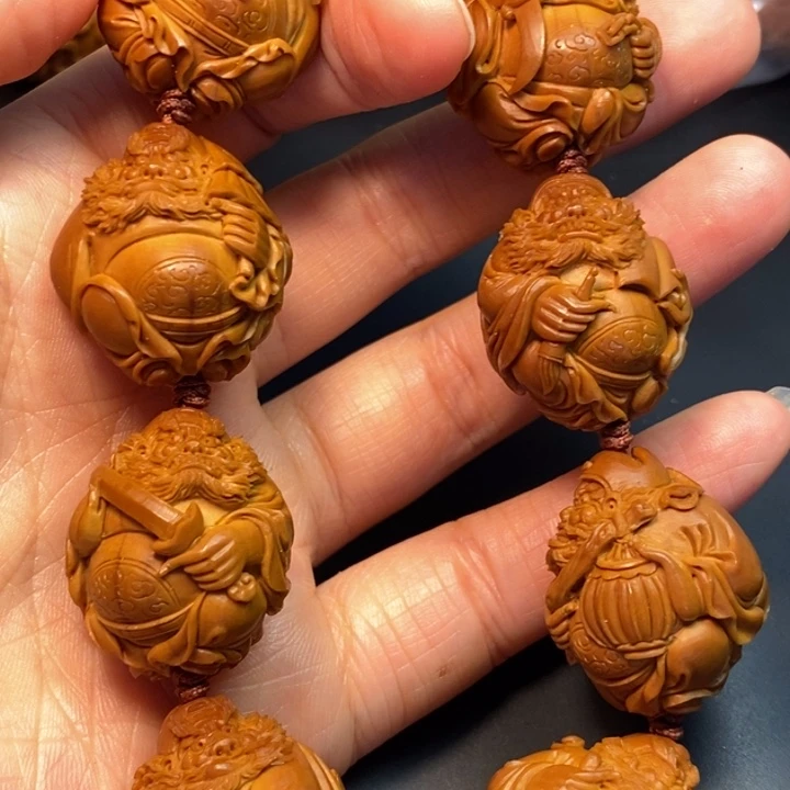 天***涯手串/手链橄榄核钟馗手串