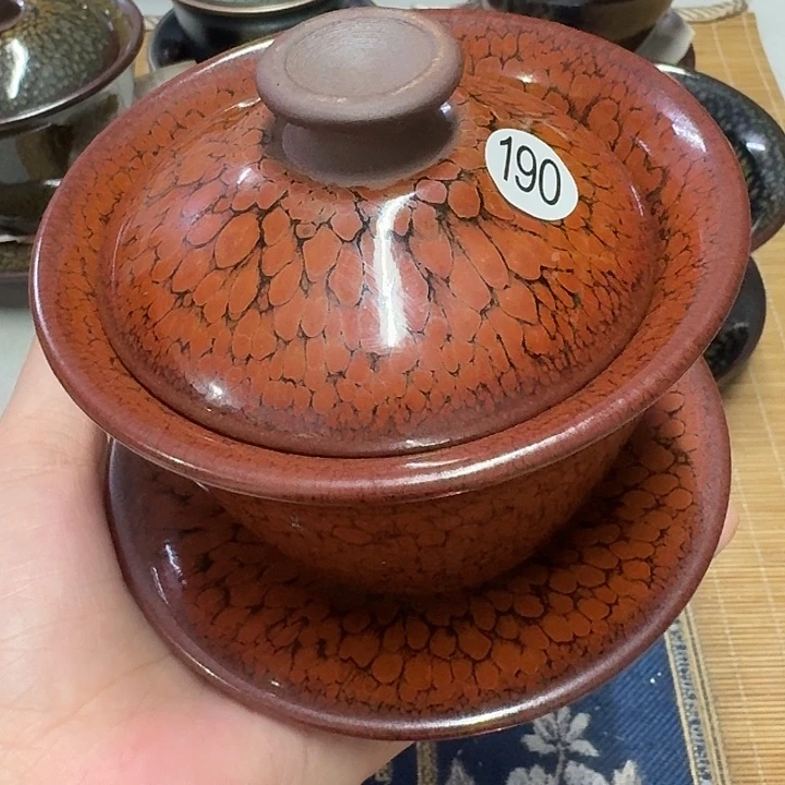 茶盏190 坚记茶盏摆件