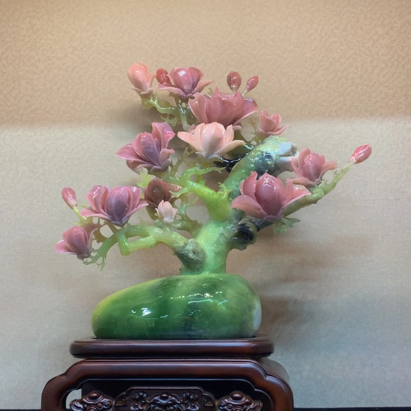 【闪购商品】未镶嵌蛇纹石玉摆件覆膜