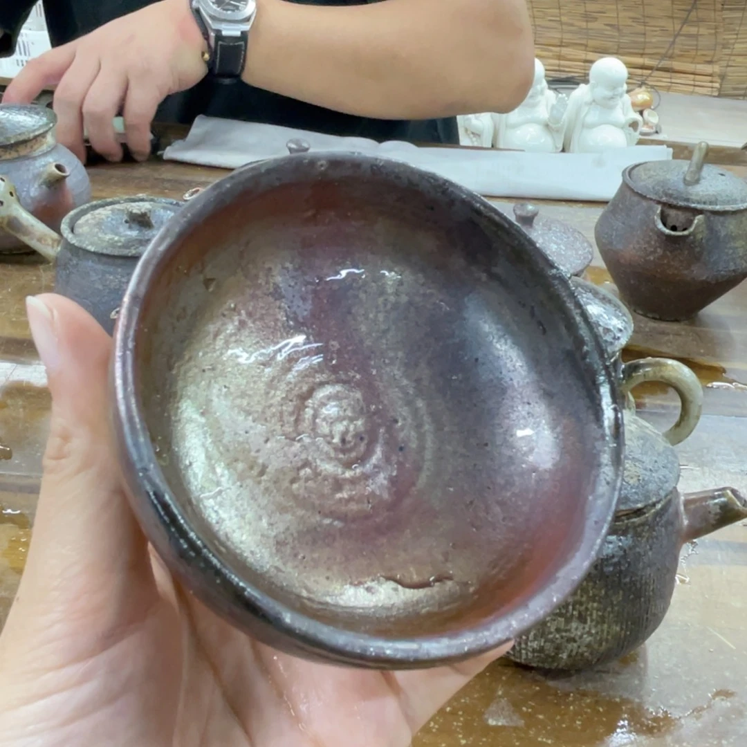 随***！茶壶柴柴烧柴烧茶壶