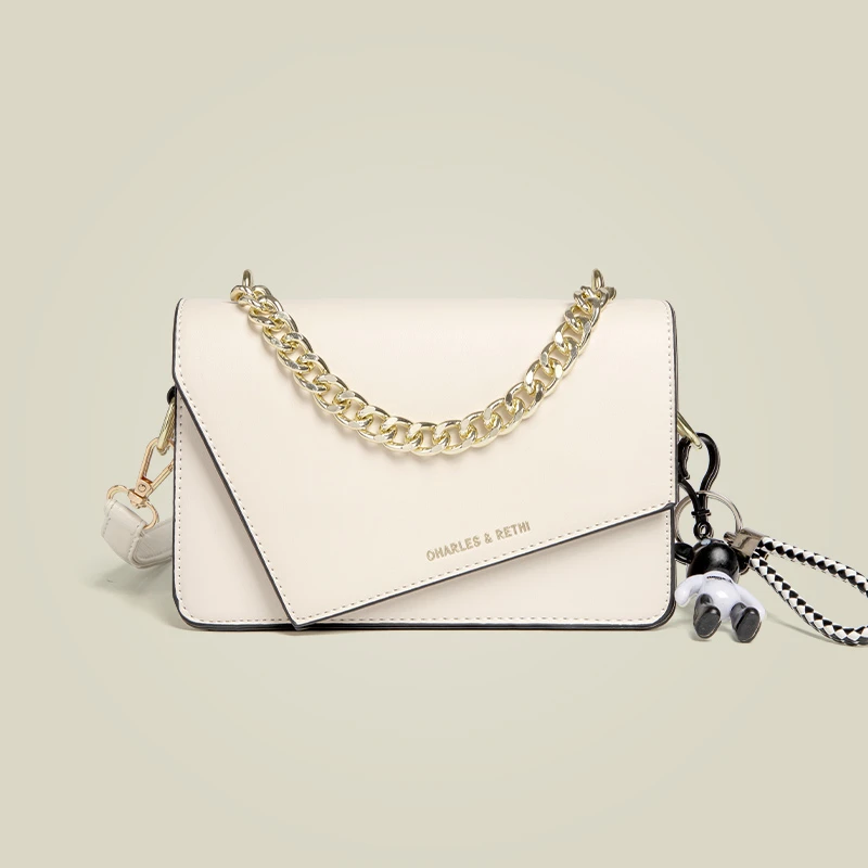 CAPKRI520送女朋友老婆礼物高级感链条小方包2025新款单肩斜挎包