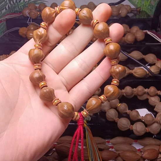 橄榄核手串/手链橄榄核三花铁核异形手串1.5