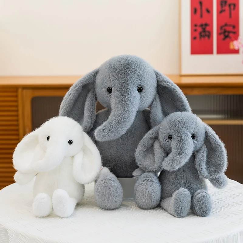可爱小象毛绒玩具大象公仔玩偶睡觉抱枕布娃娃送儿童女生生日礼物