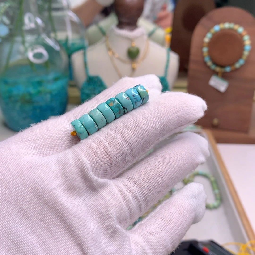 绿松石未镶嵌配饰