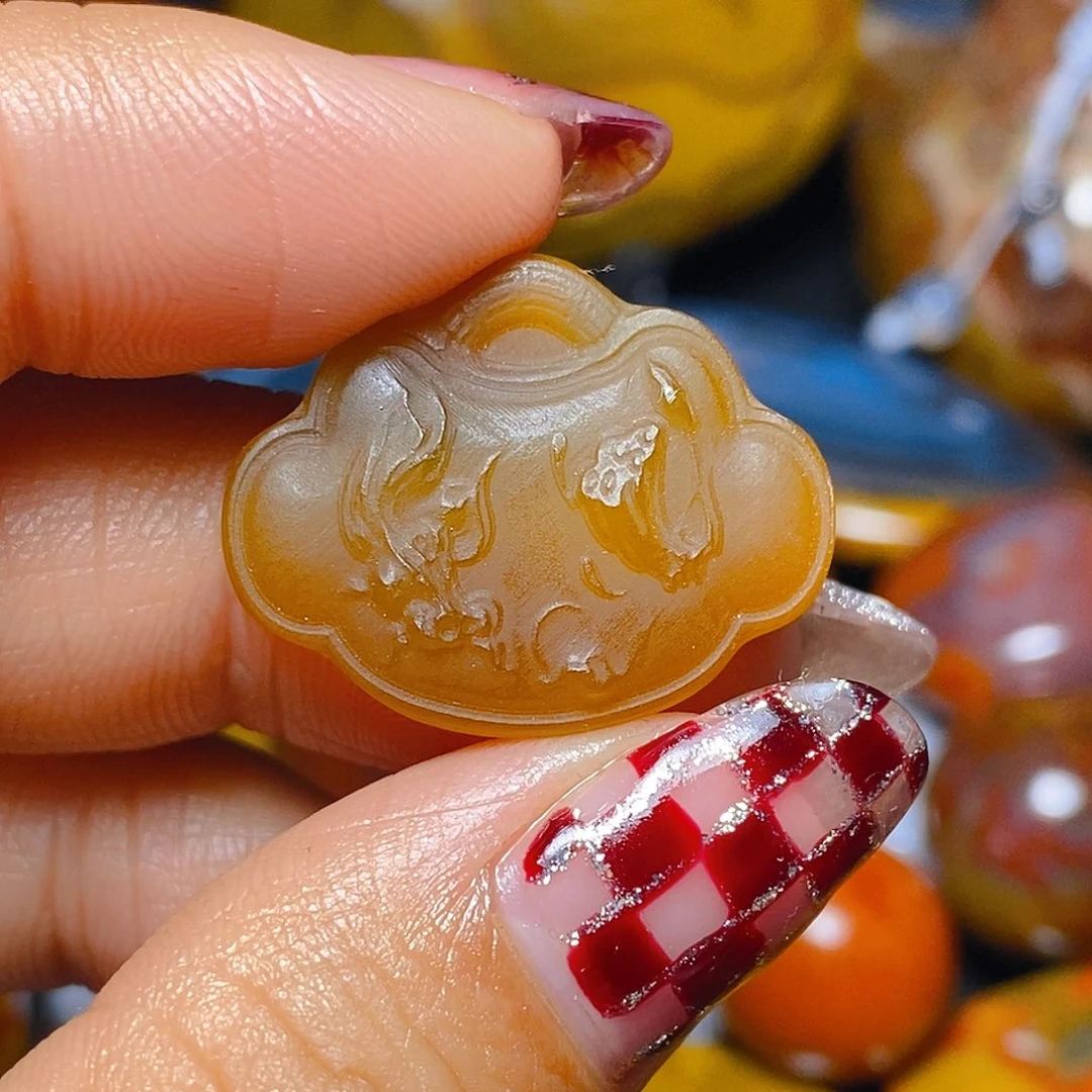 玛瑙/玉髓未镶嵌颈饰