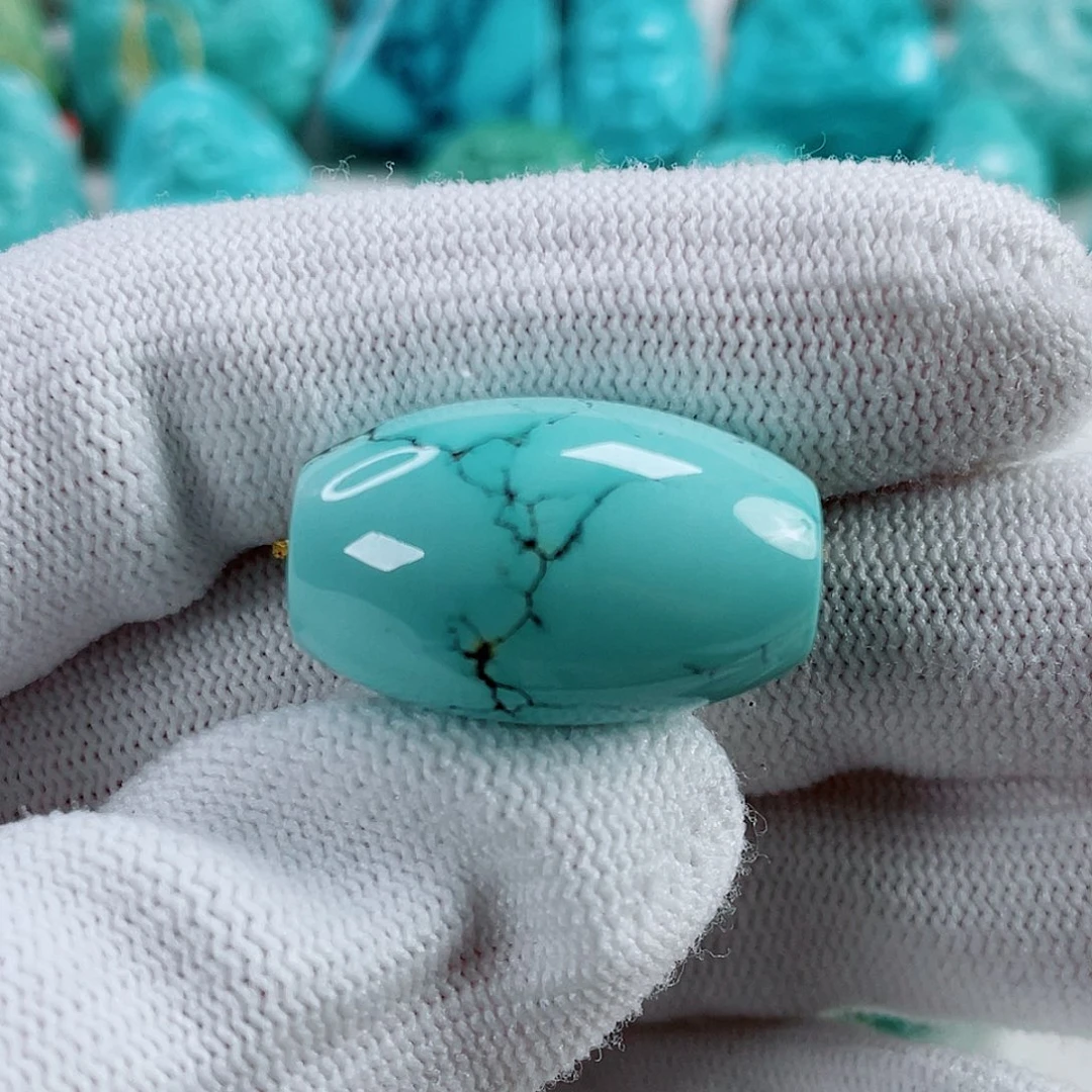 绿松石未镶嵌车挂