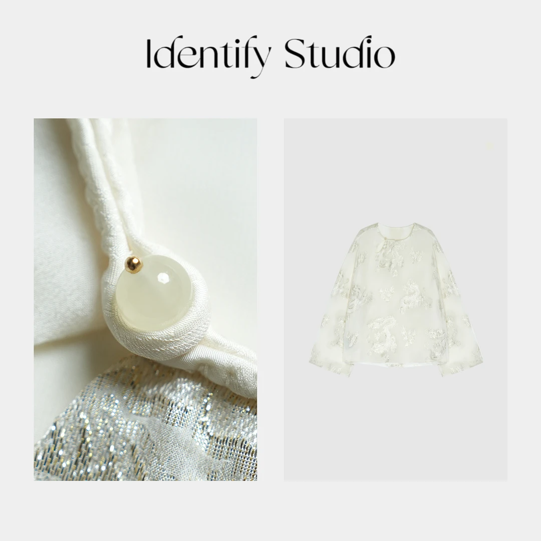 香香【祥龙】新中式气质时尚衬衣上衣