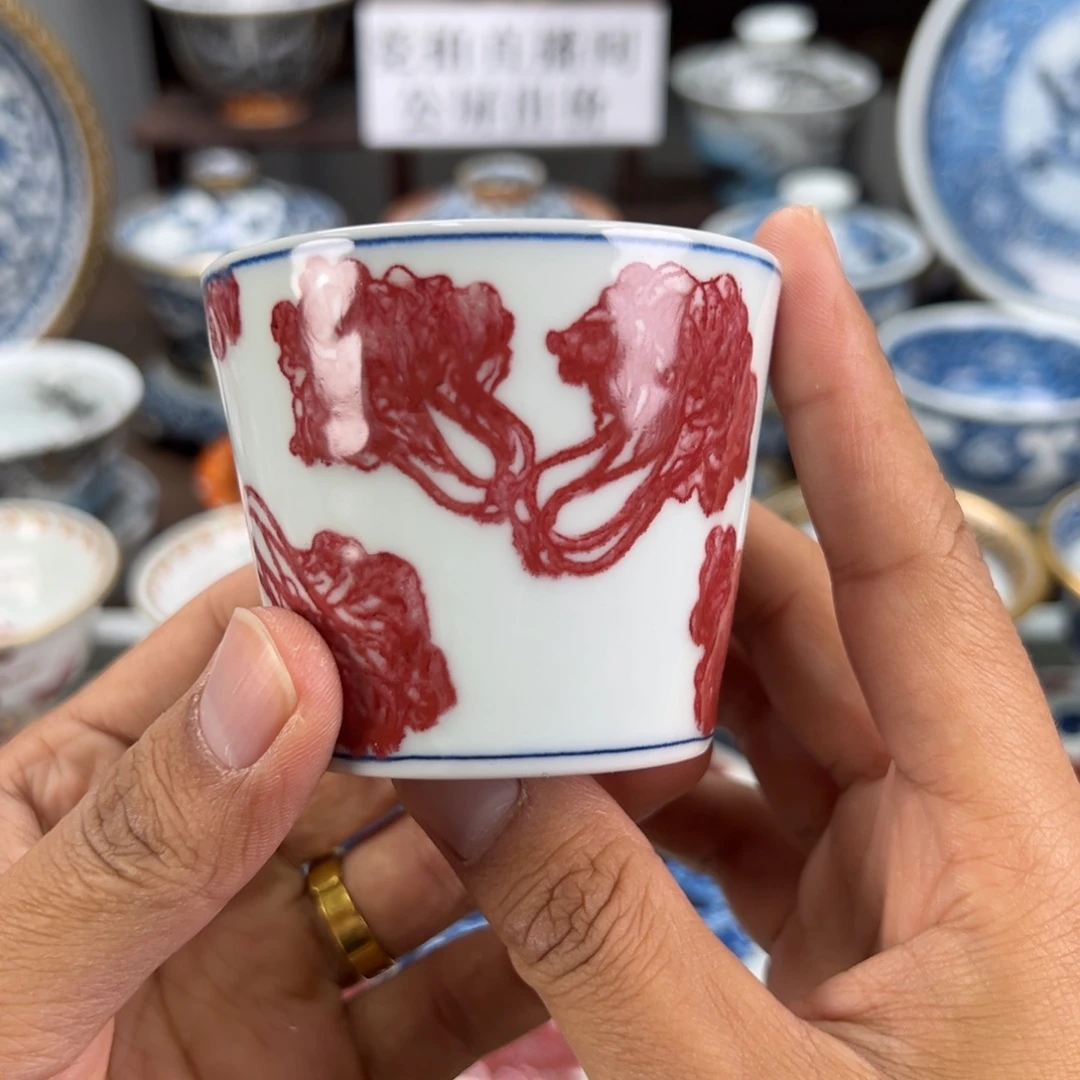 羿***神景德镇手工手绘陶瓷