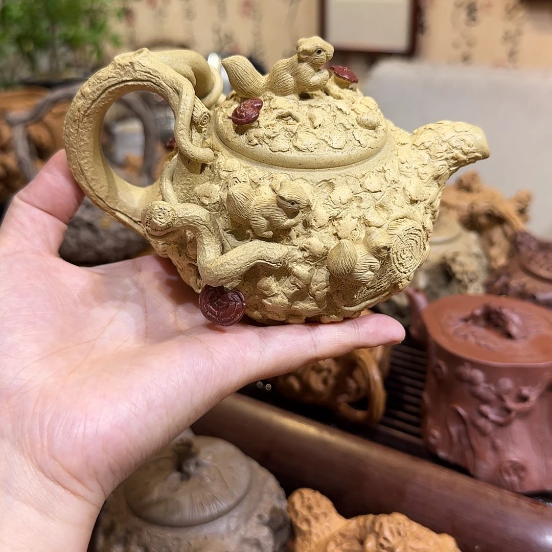 茶壶紫砂本绿供春