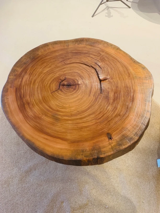 【一物一拍】香樟木 原木 简约时尚 侘寂风百搭 茶桌茶几82×76