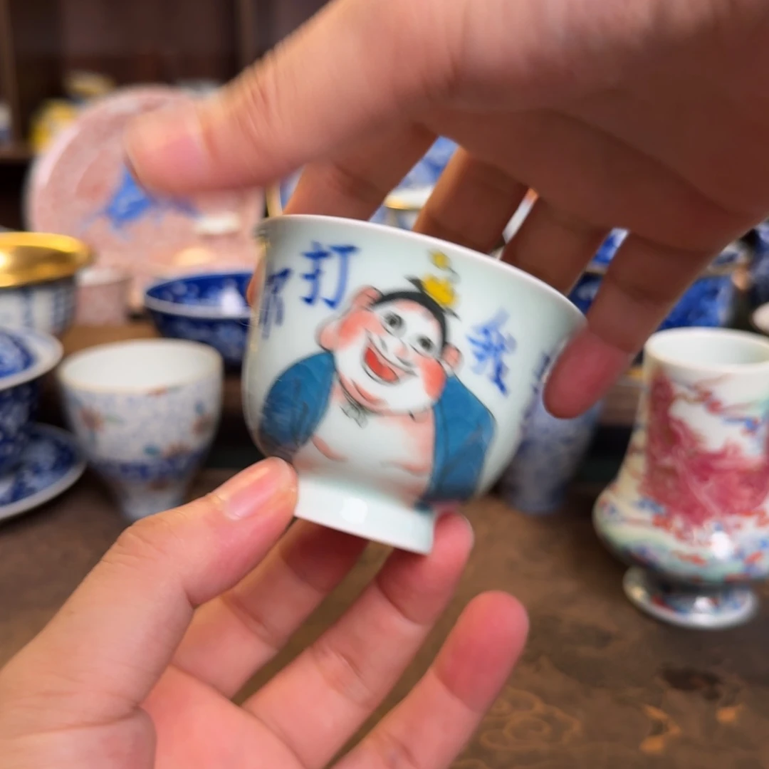 纯手工手绘陶瓷茶具