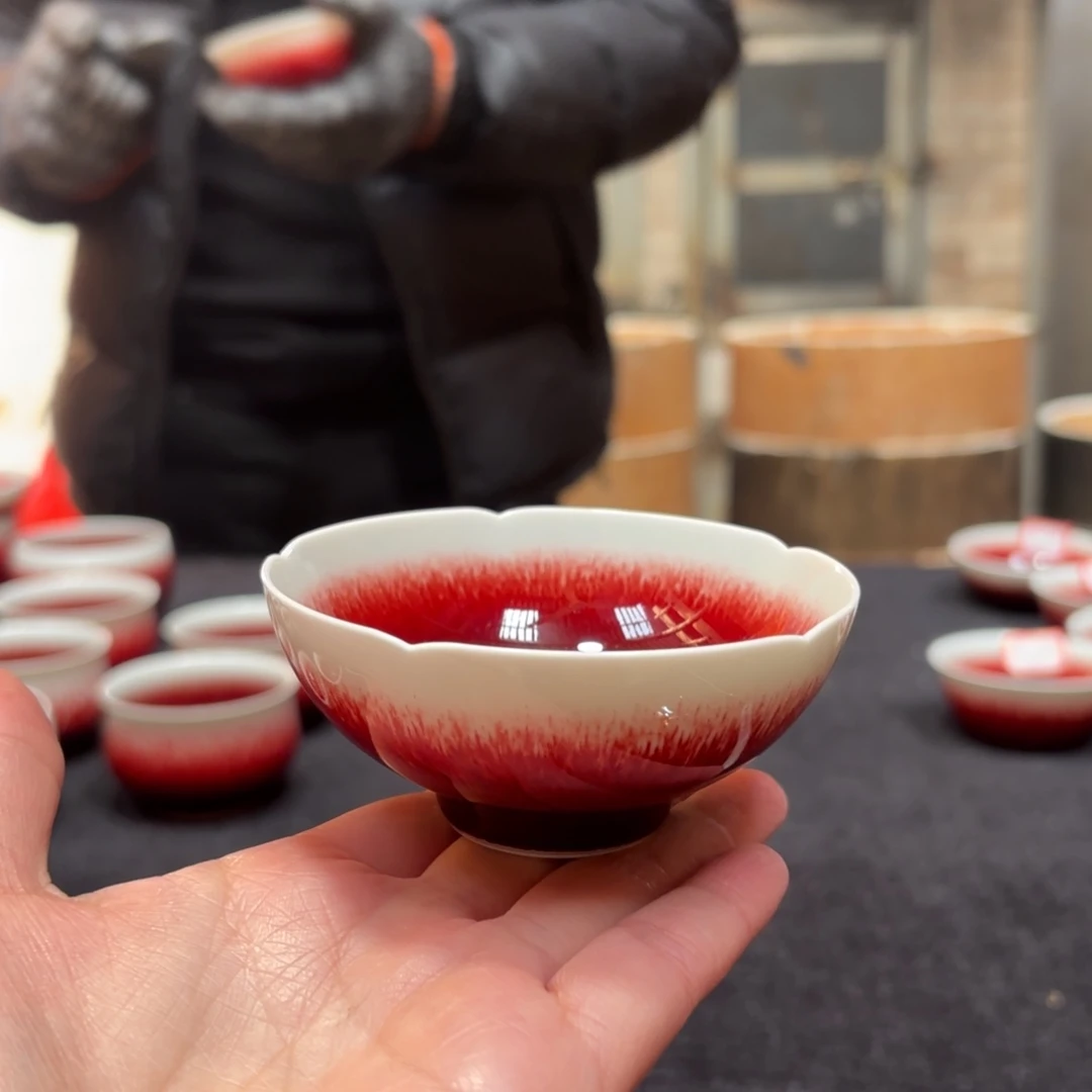 闻轩坊开播大吉 柴窑杯