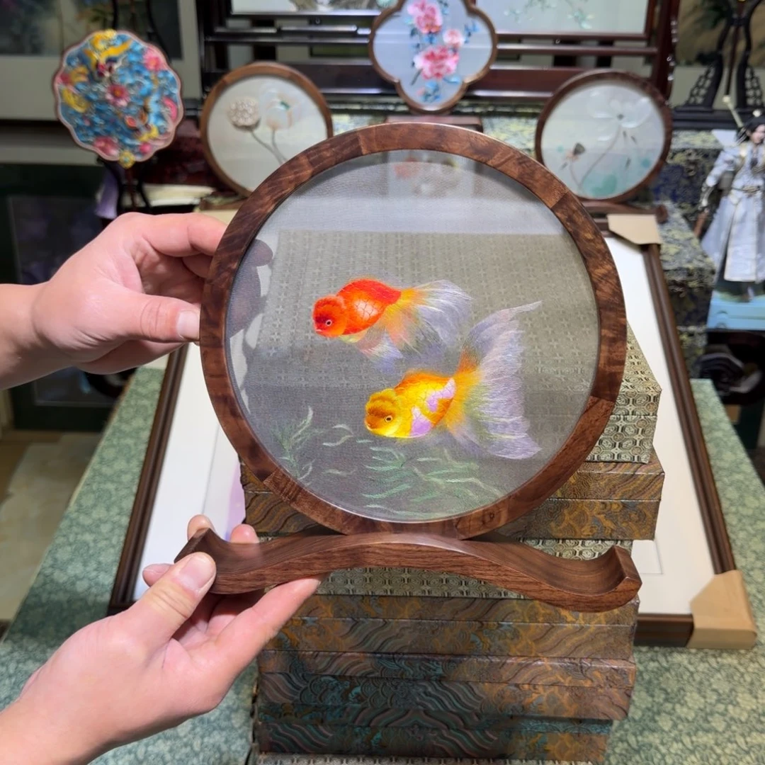 刺绣手工苏绣工艺异色精品