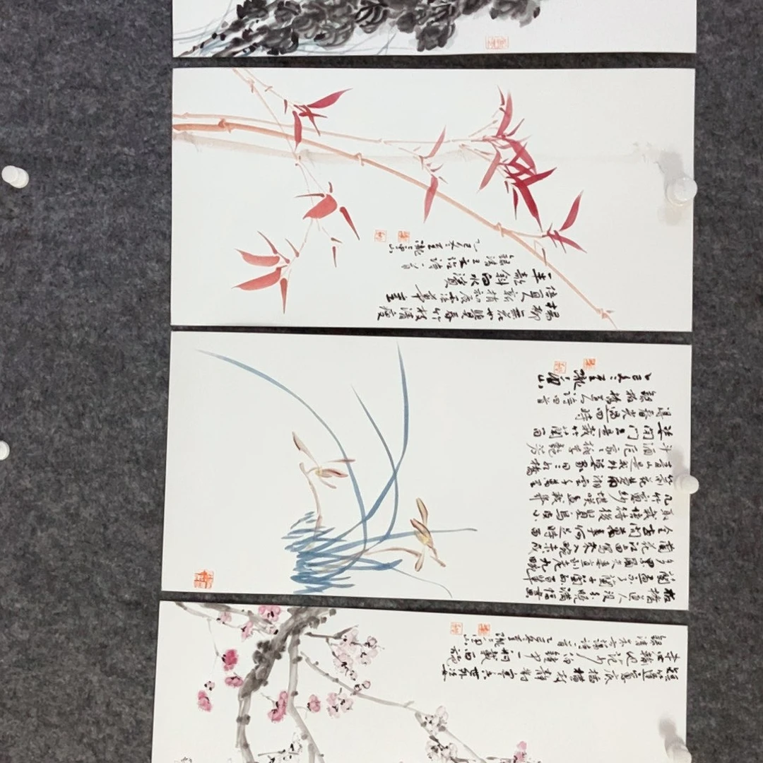 安***式书法老师书画作品