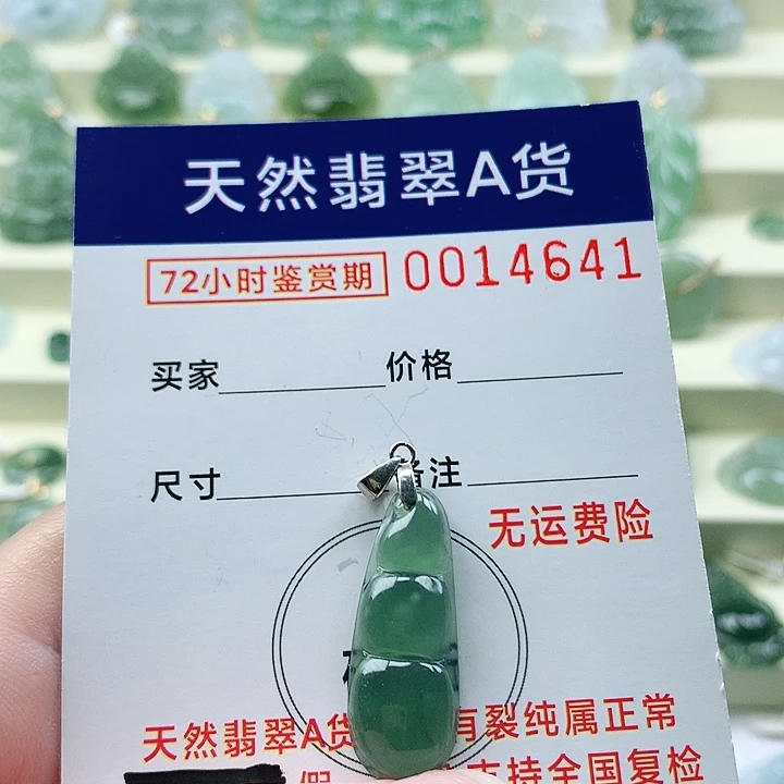 颈饰未镶嵌翡翠吊