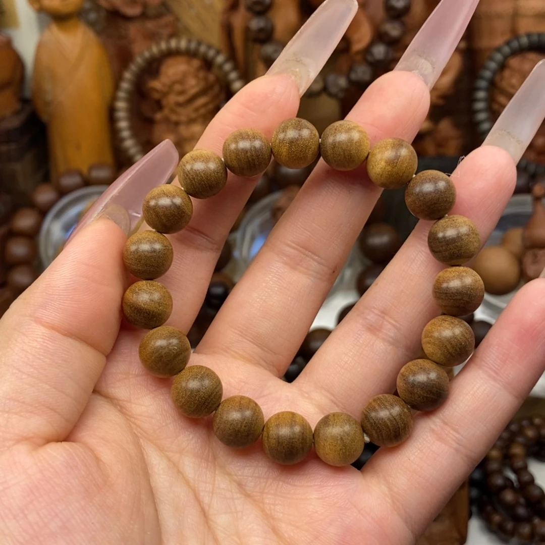 手串/手链檀香木迈索尔老山檀香1.0横纹奶香，微瑕