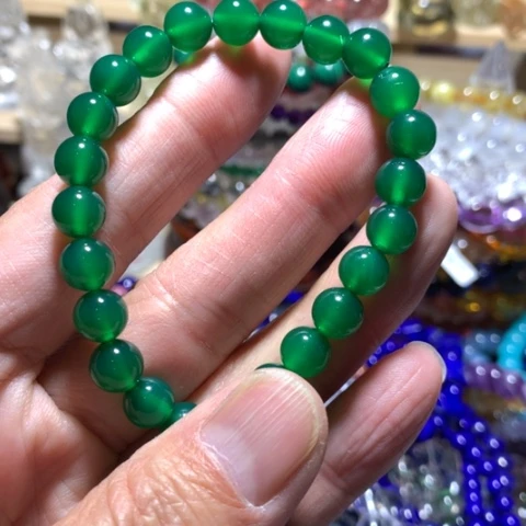 玛瑙/玉髓手链未镶嵌6mm手串