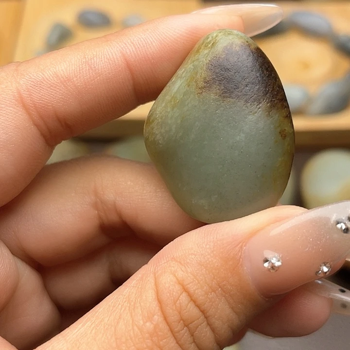 和田玉未镶嵌颈饰36