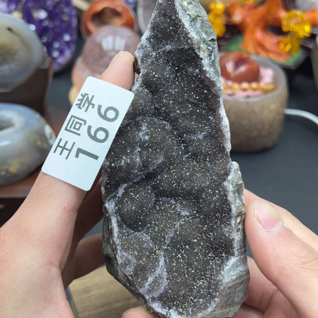 紫晶水晶摆件未镶嵌166